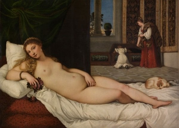 Tiziano Venere Urbino Tablo