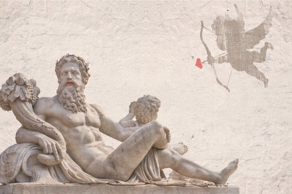 Zeus ve Eşleri Heykel