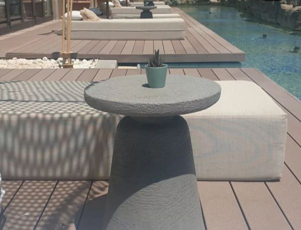 M Rah Yan Sehpa Beton Gri