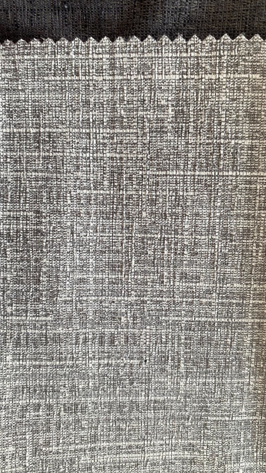 Keten Kendinden Çizgili Kumaş LİN 301.01 Antrasit