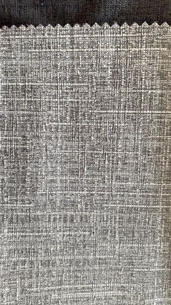 Keten Kendinden Çizgili Kumaş LİN 301.01 Antrasit