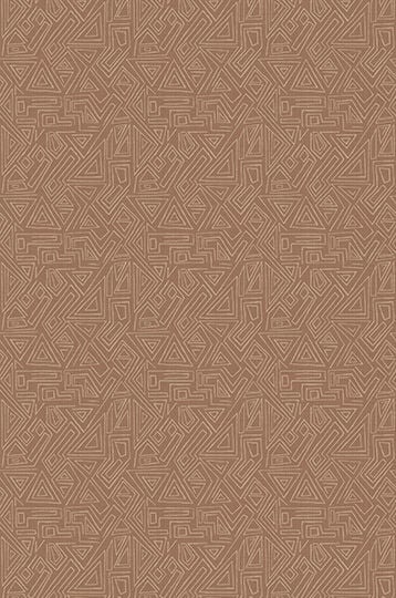 Tahitian Tapa Terracota