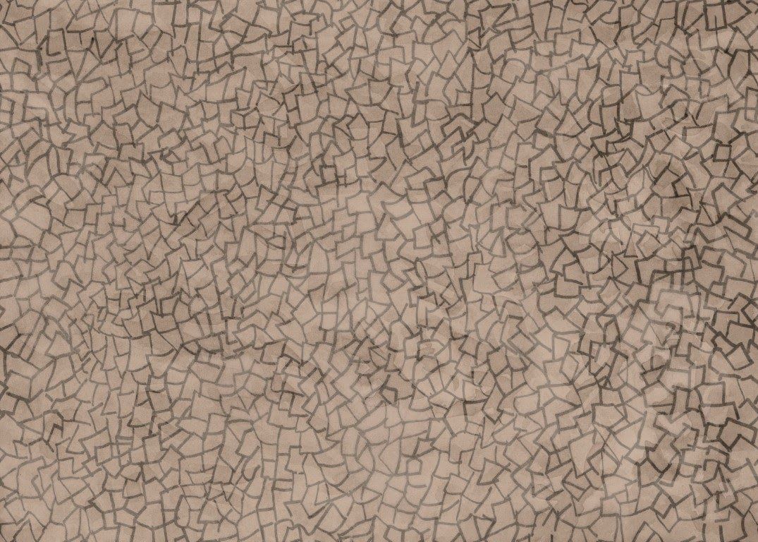 Pragmatik Fon Doğal Hasır Duvar Kaplaması - Kahverengi